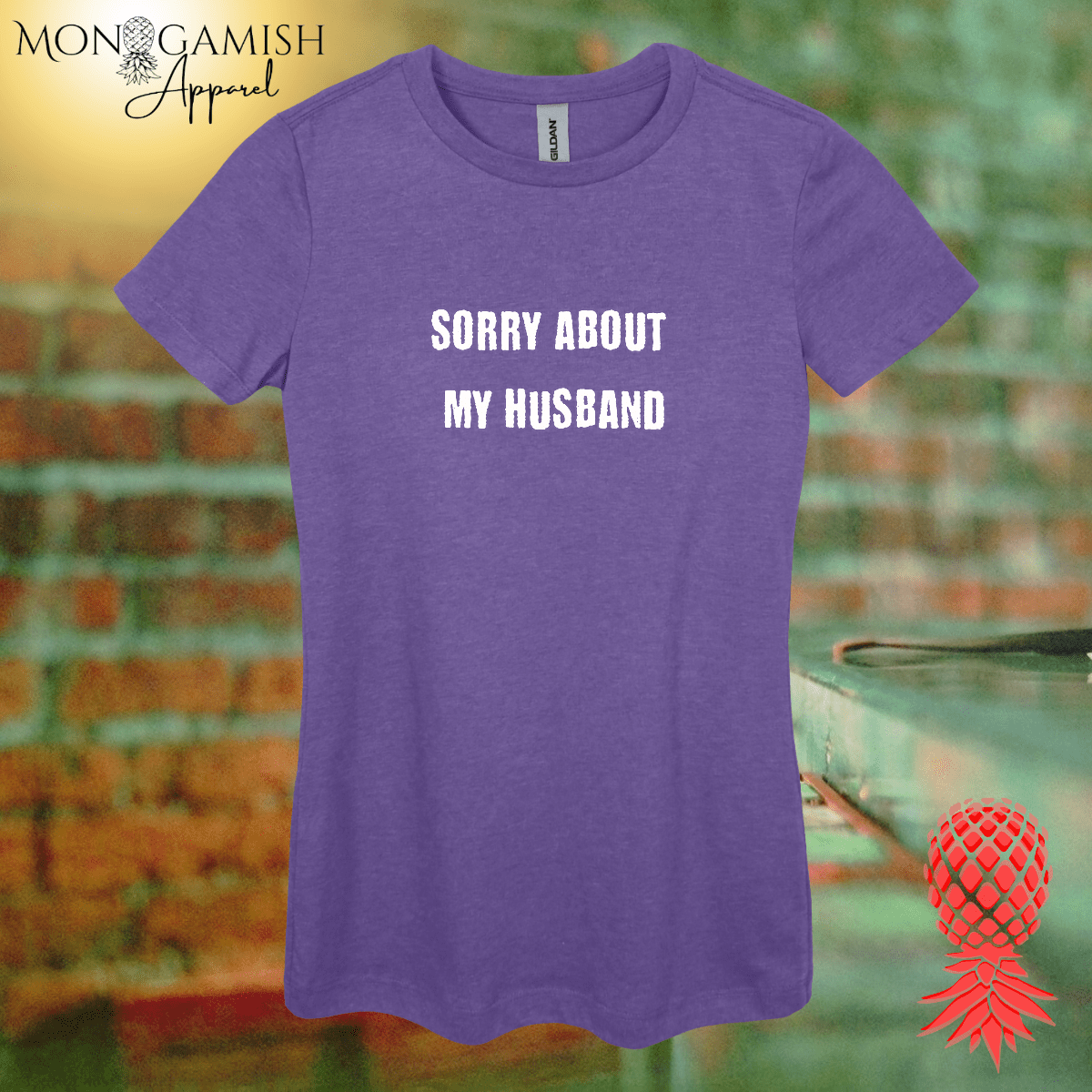 Sorry About My Husband Women's Tee