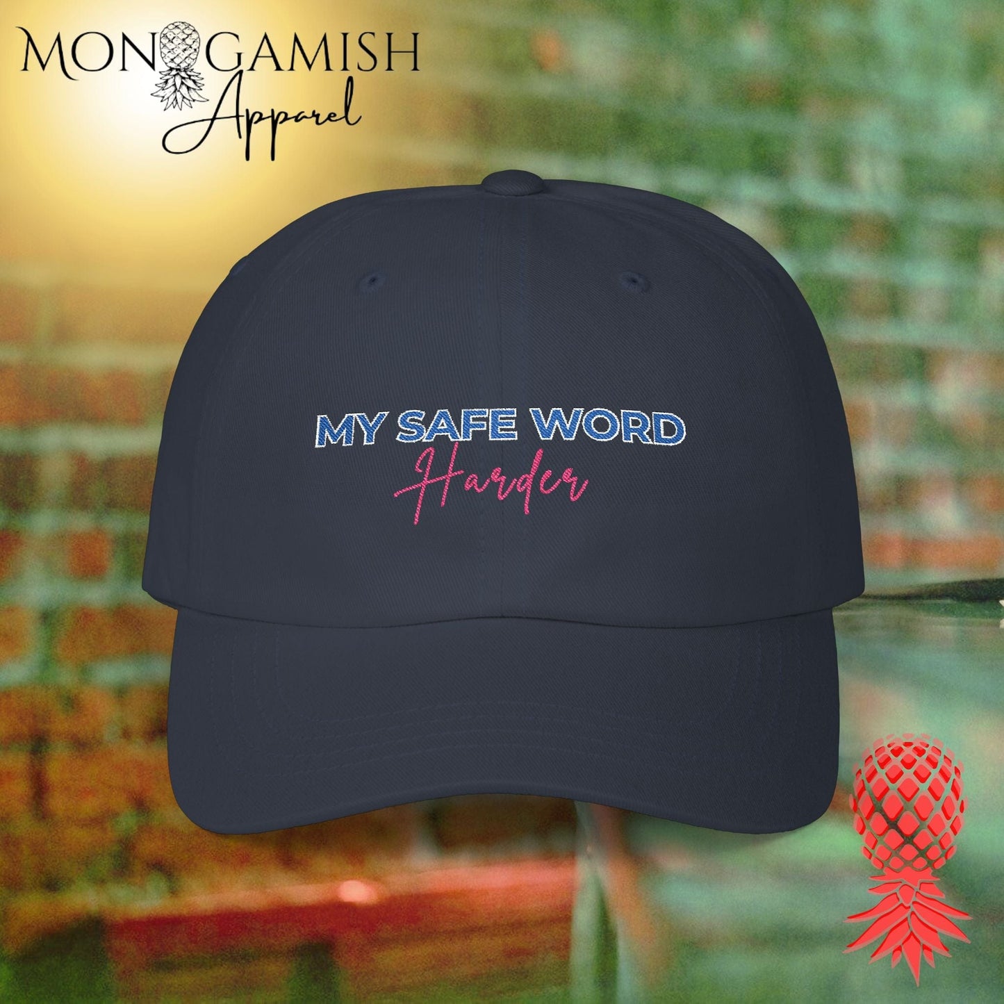 Safeword is Harder Embroidered Hat