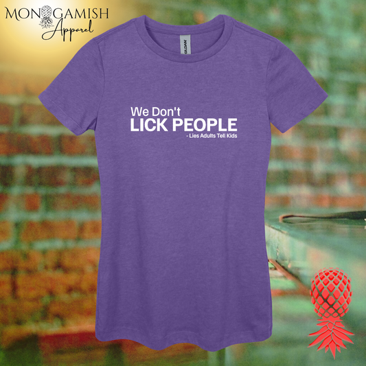 Lies Adults Tell Kids Women's Tee