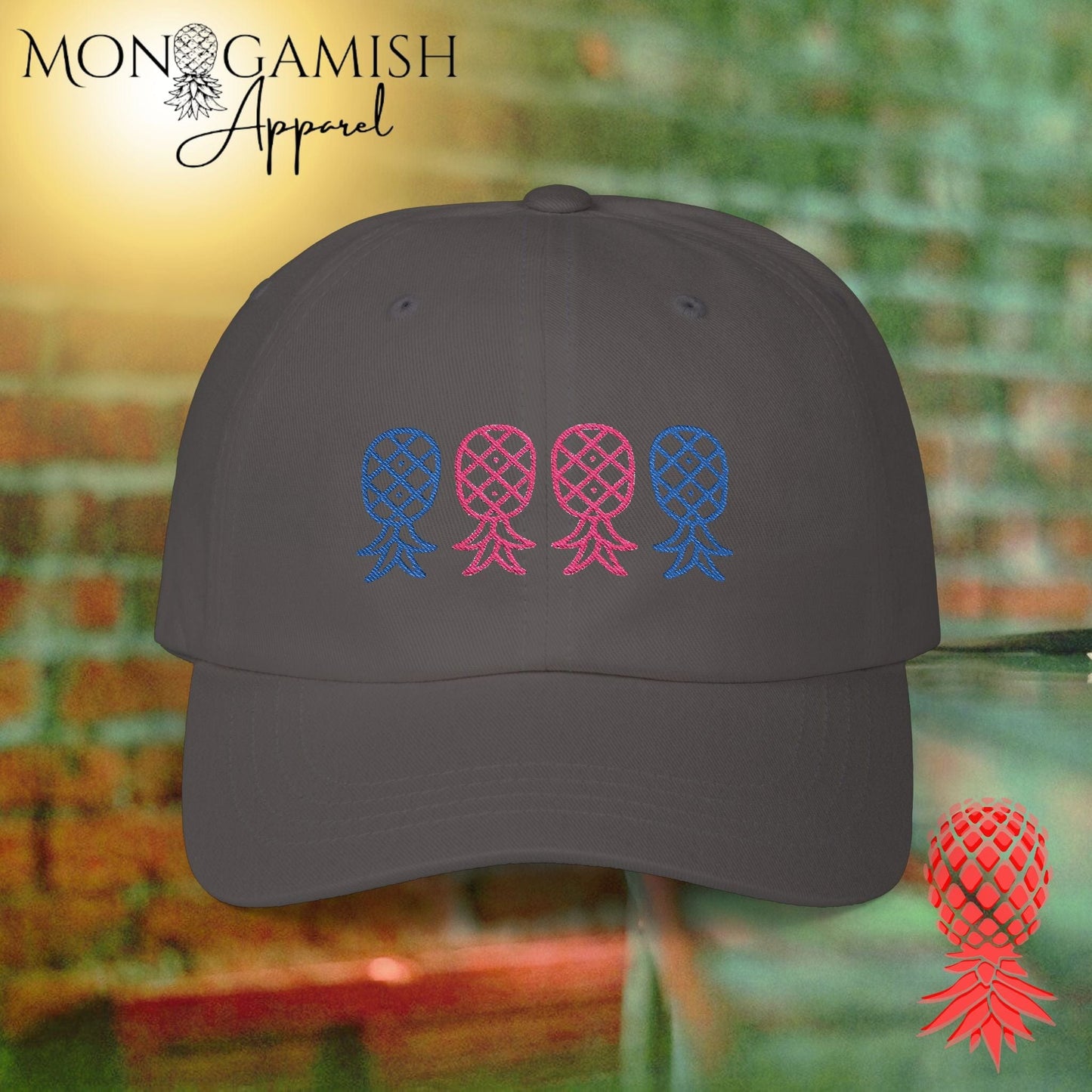 Pineapple Pride Embroidered Hat