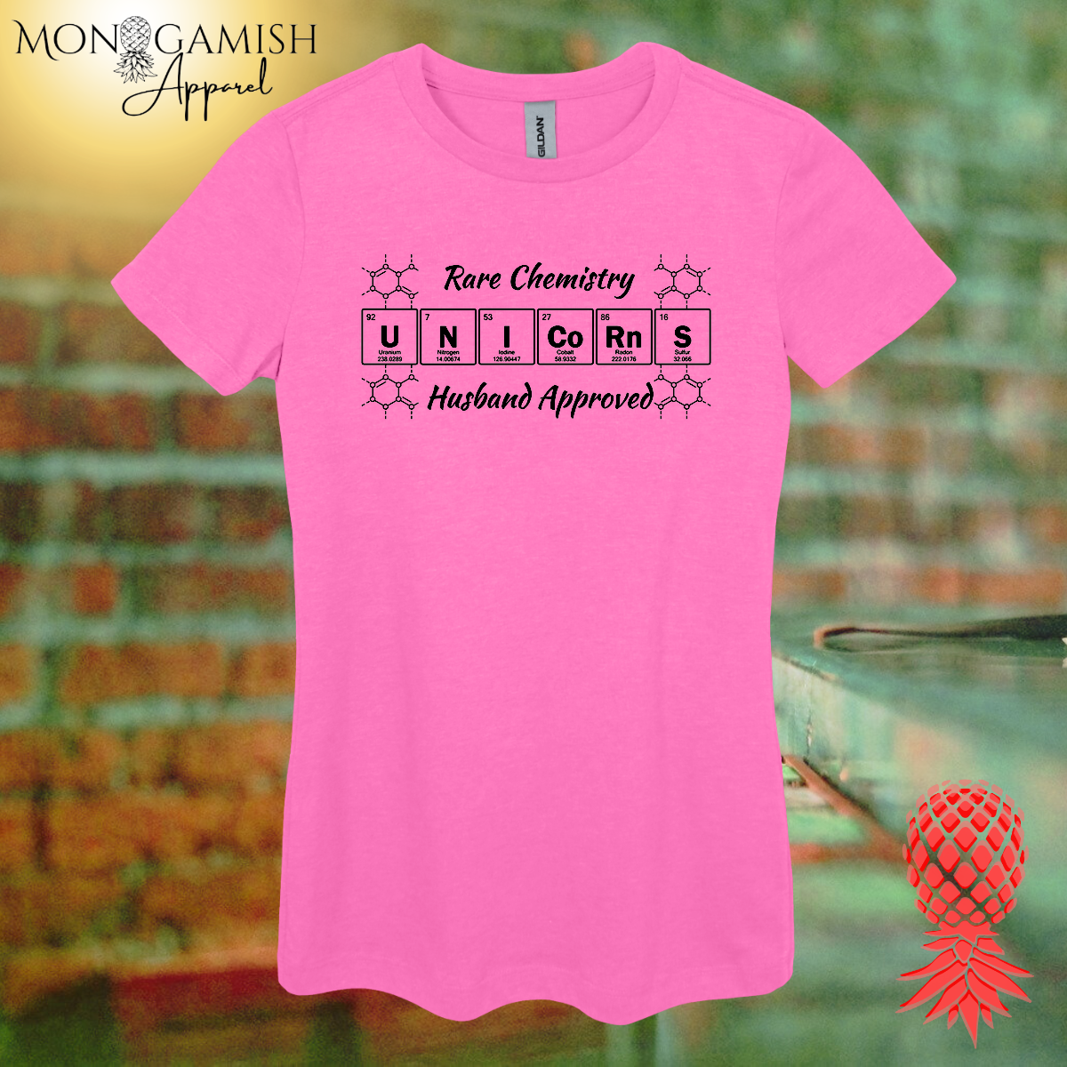 Unicorn Chemistry, Wife Approved Unisex Tee