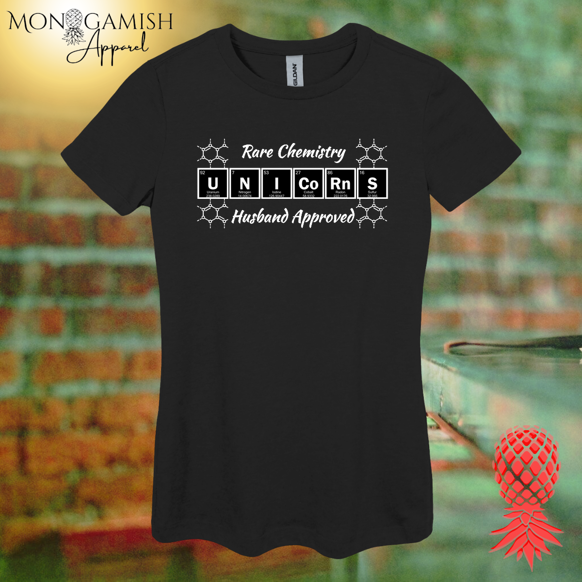 Unicorn Chemistry, Wife Approved Unisex Tee