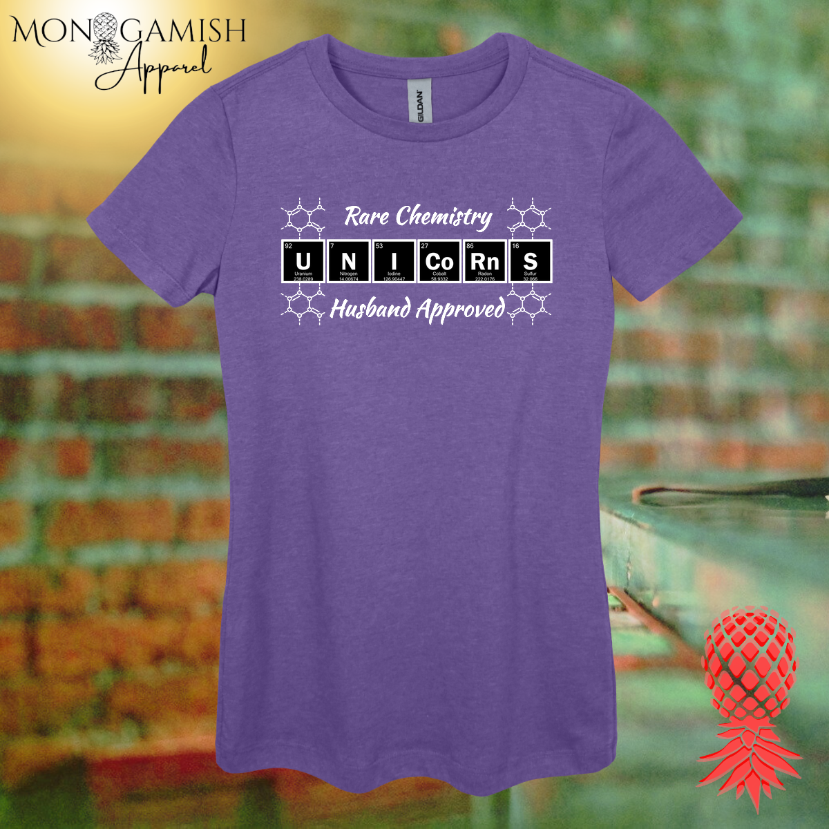 Unicorn Chemistry, Wife Approved Unisex Tee