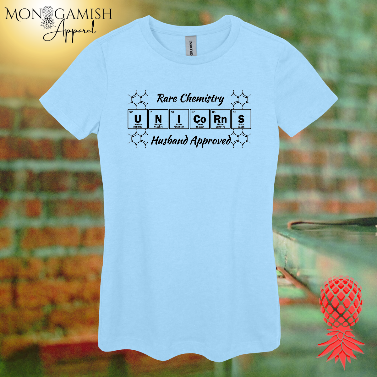 Unicorn Chemistry, Wife Approved Unisex Tee