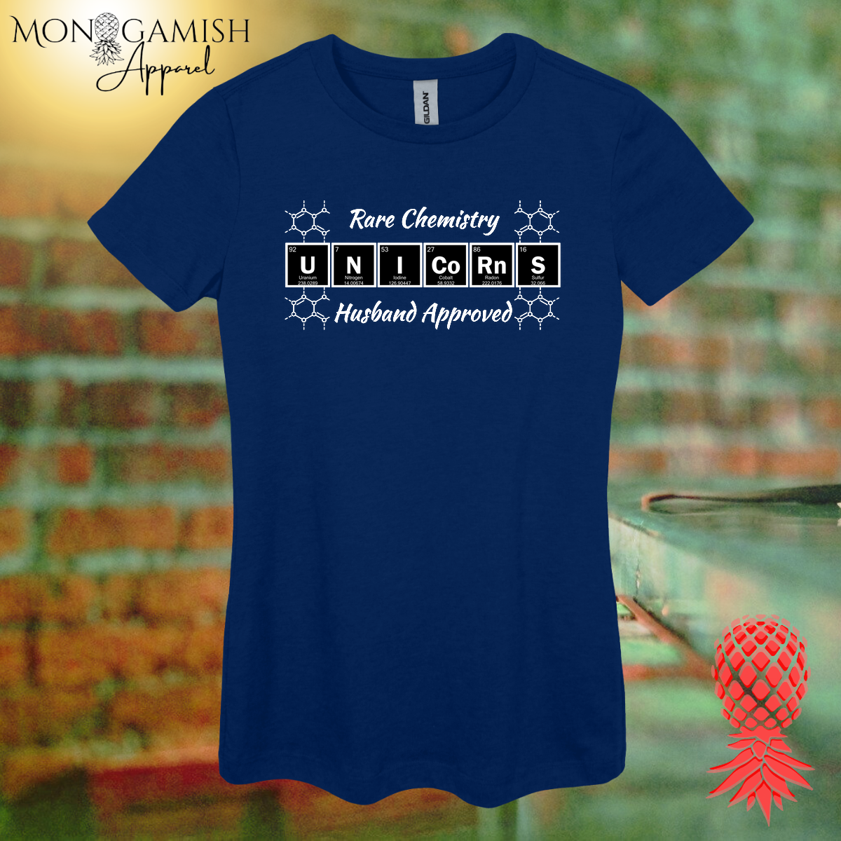 Unicorn Chemistry, Wife Approved Unisex Tee
