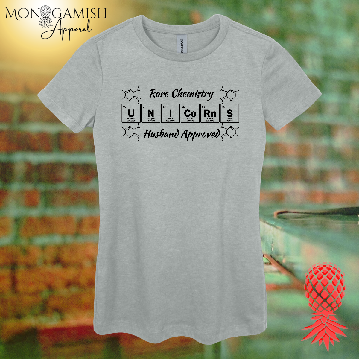 Unicorn Chemistry, Wife Approved Unisex Tee