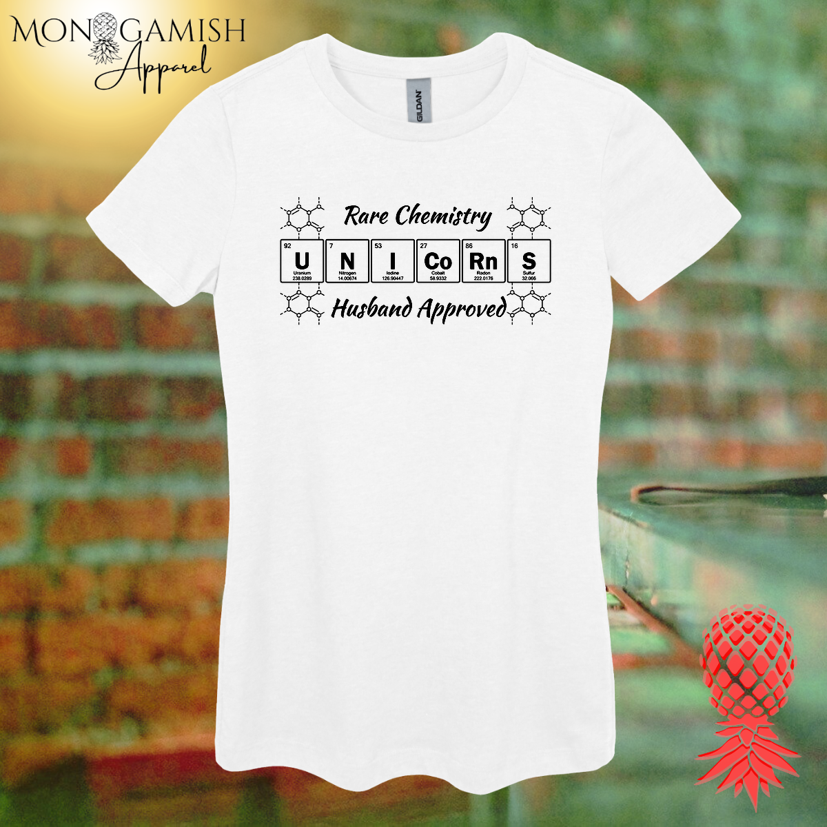 Unicorn Chemistry, Wife Approved Unisex Tee