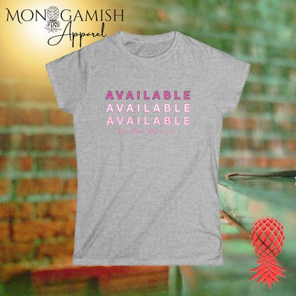 Available Available Women's Tee