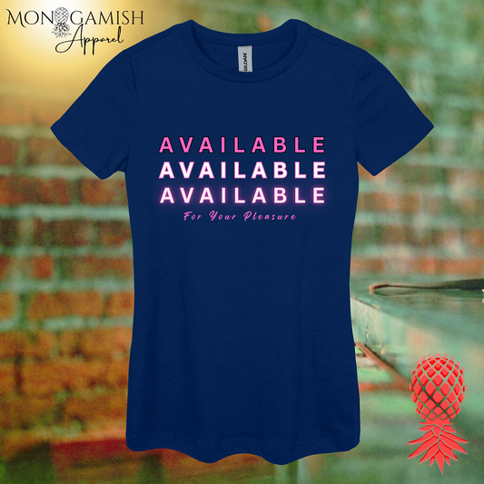 Available Available Women's Tee