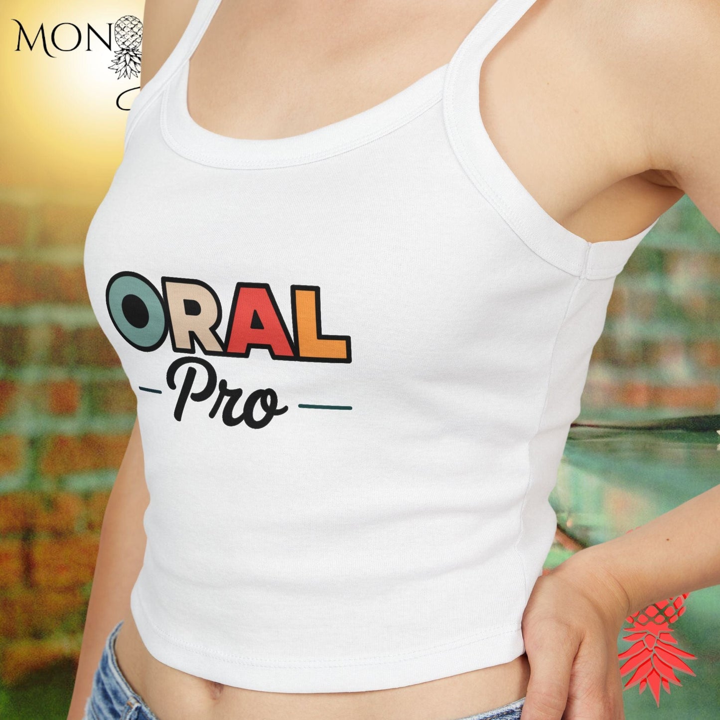 Oral Pro Ladies Crop Tank