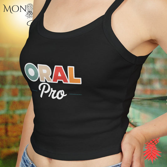Oral Pro Ladies Crop Tank
