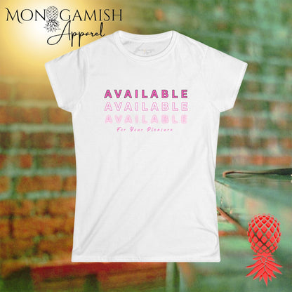 Available Available Women's Tee