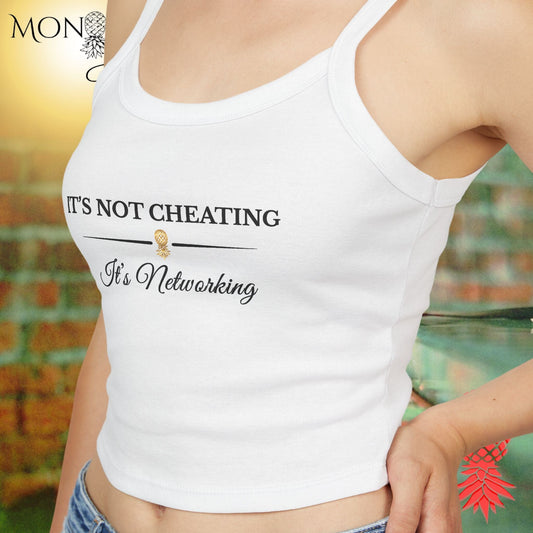 We love to Network Ladies Crop Tank