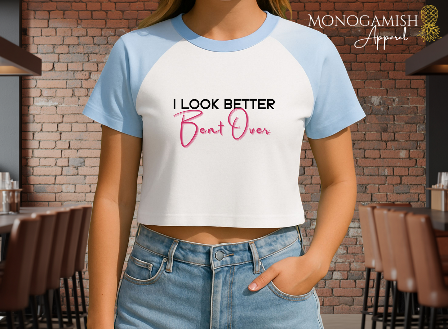 Better Bent Over Crop Tee