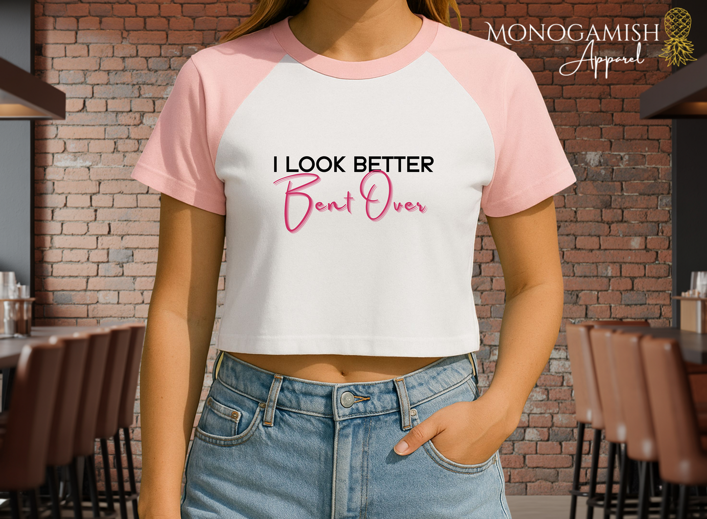 Better Bent Over Crop Tee