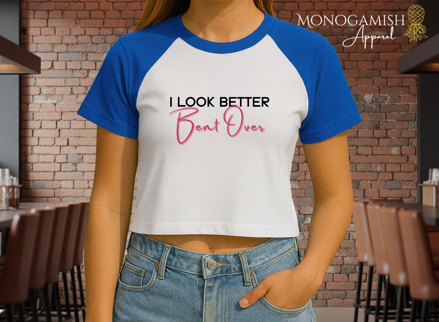 Better Bent Over Crop Tee