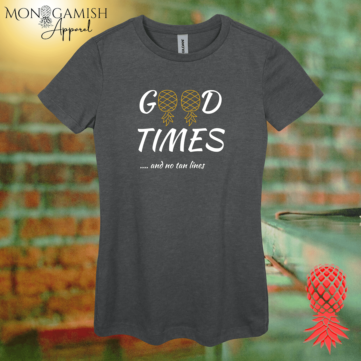 Good Times and No Tan Lines Woman's Tee