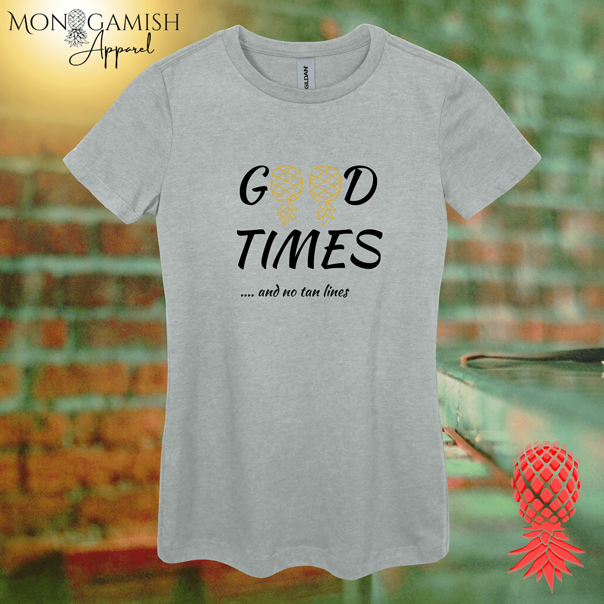 Good Times and No Tan Lines Woman's Tee