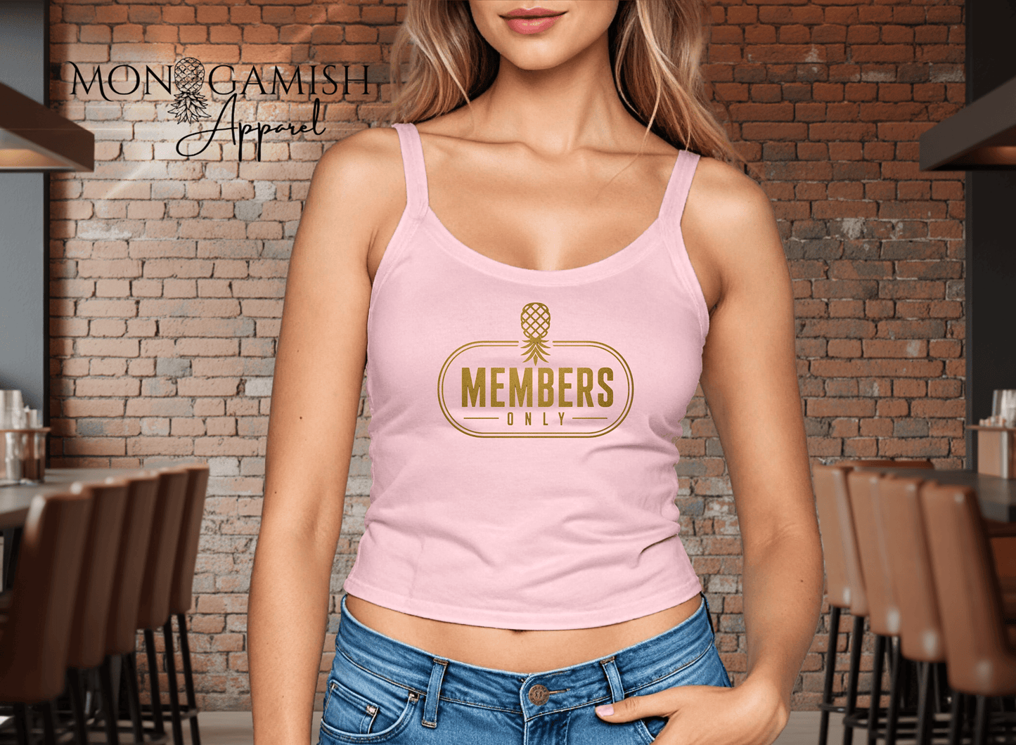 Members Only Crop Tank