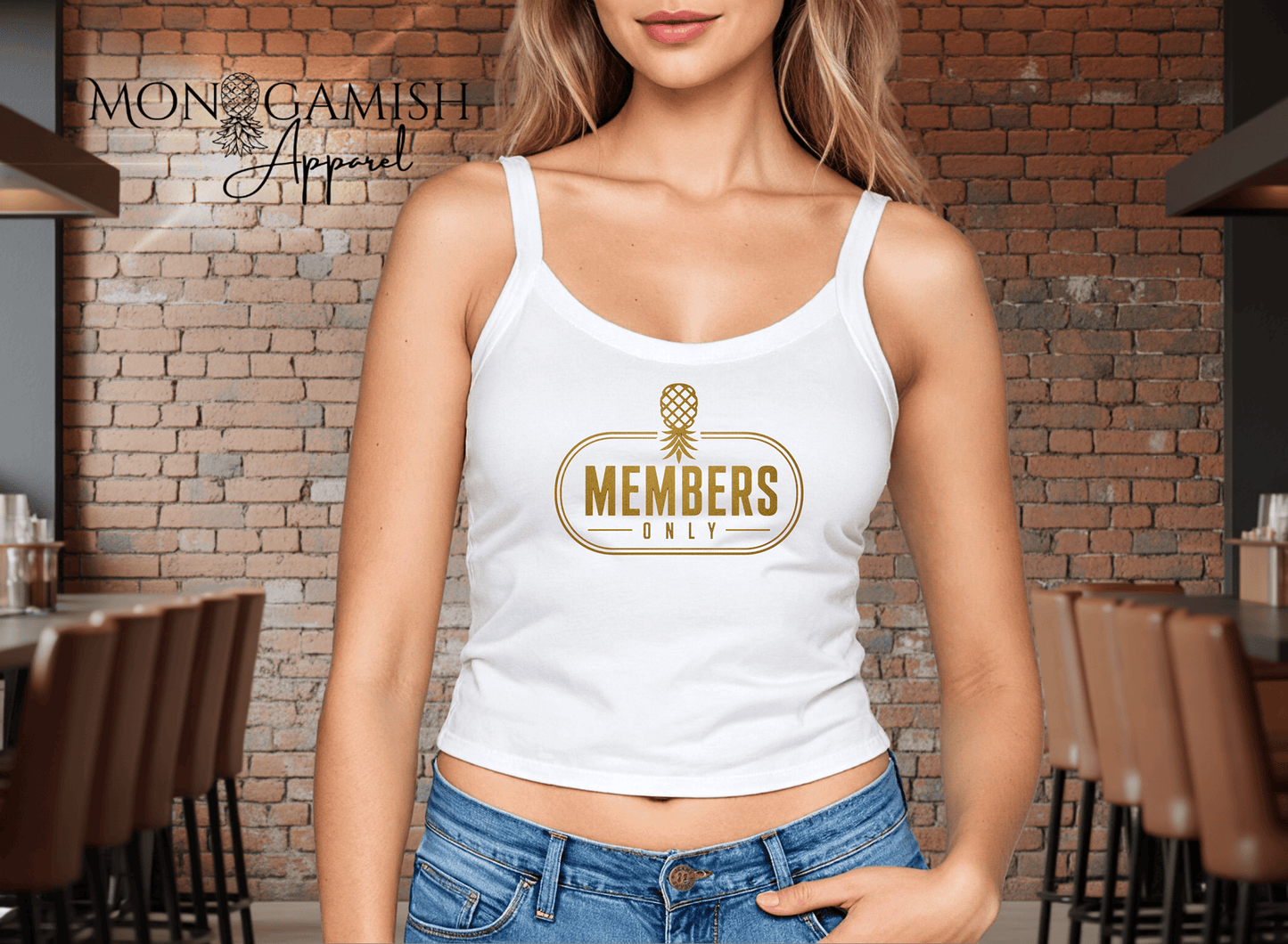 Members Only Crop Tank