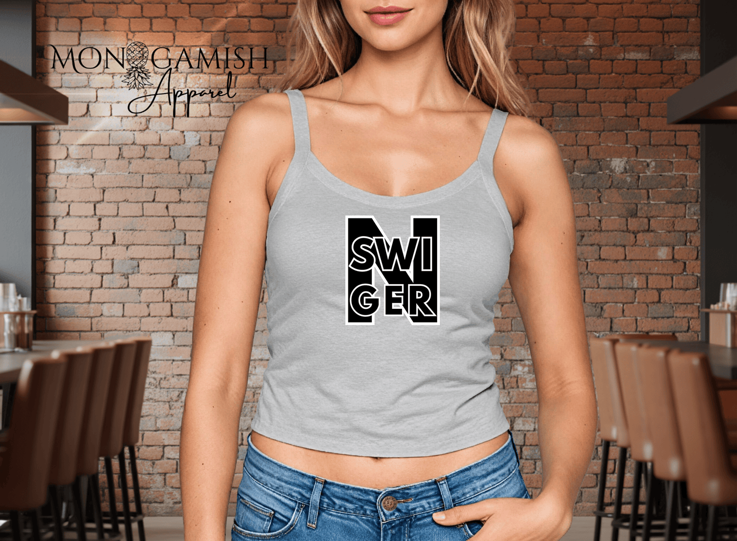 SwiNger Ladies Crop Tank