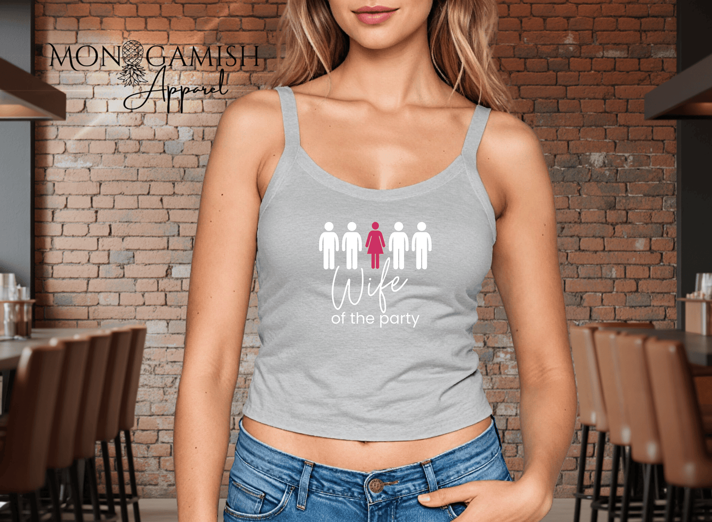 Wife of the Party Crop Tank