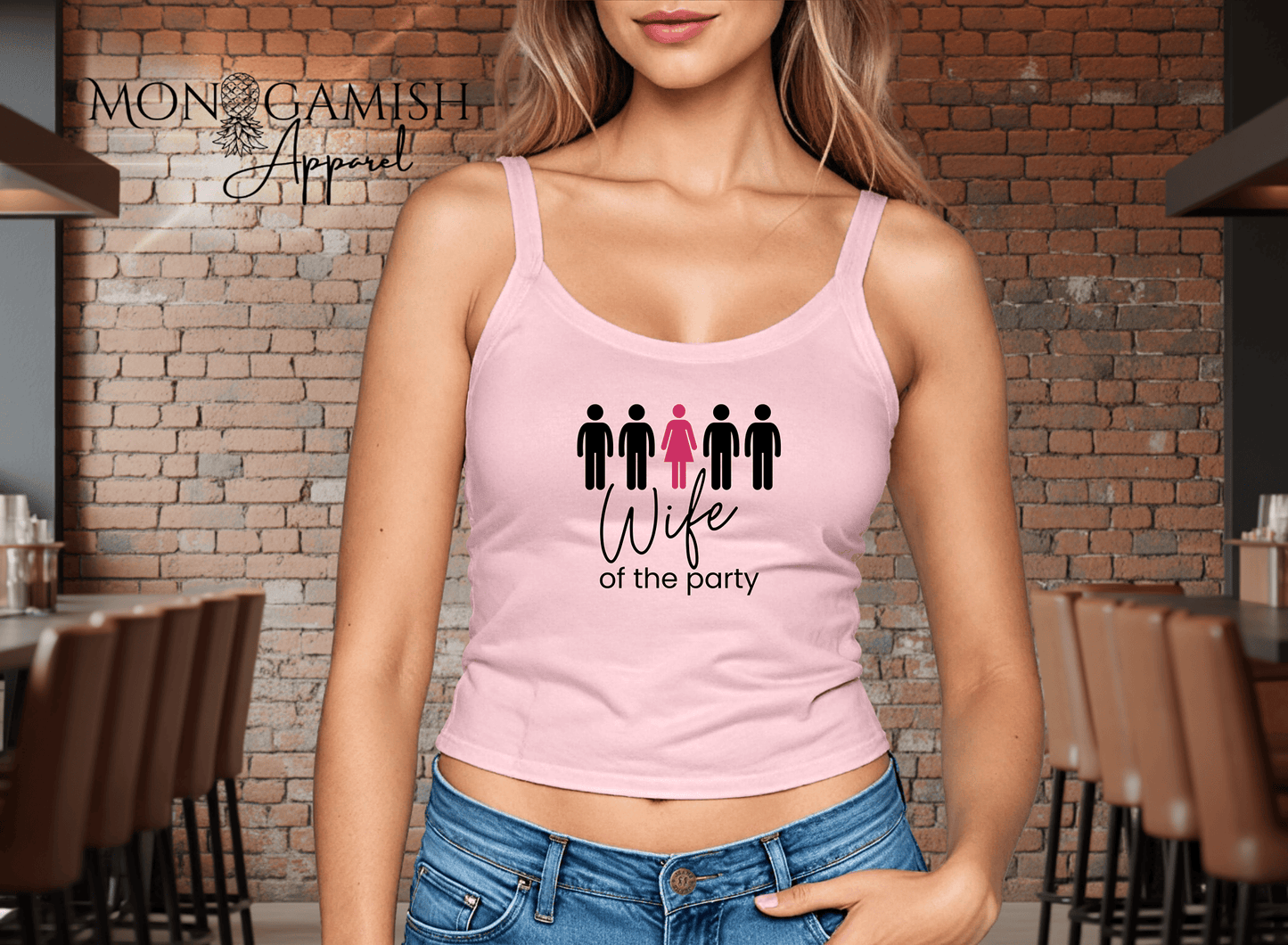 Wife of the Party Crop Tank