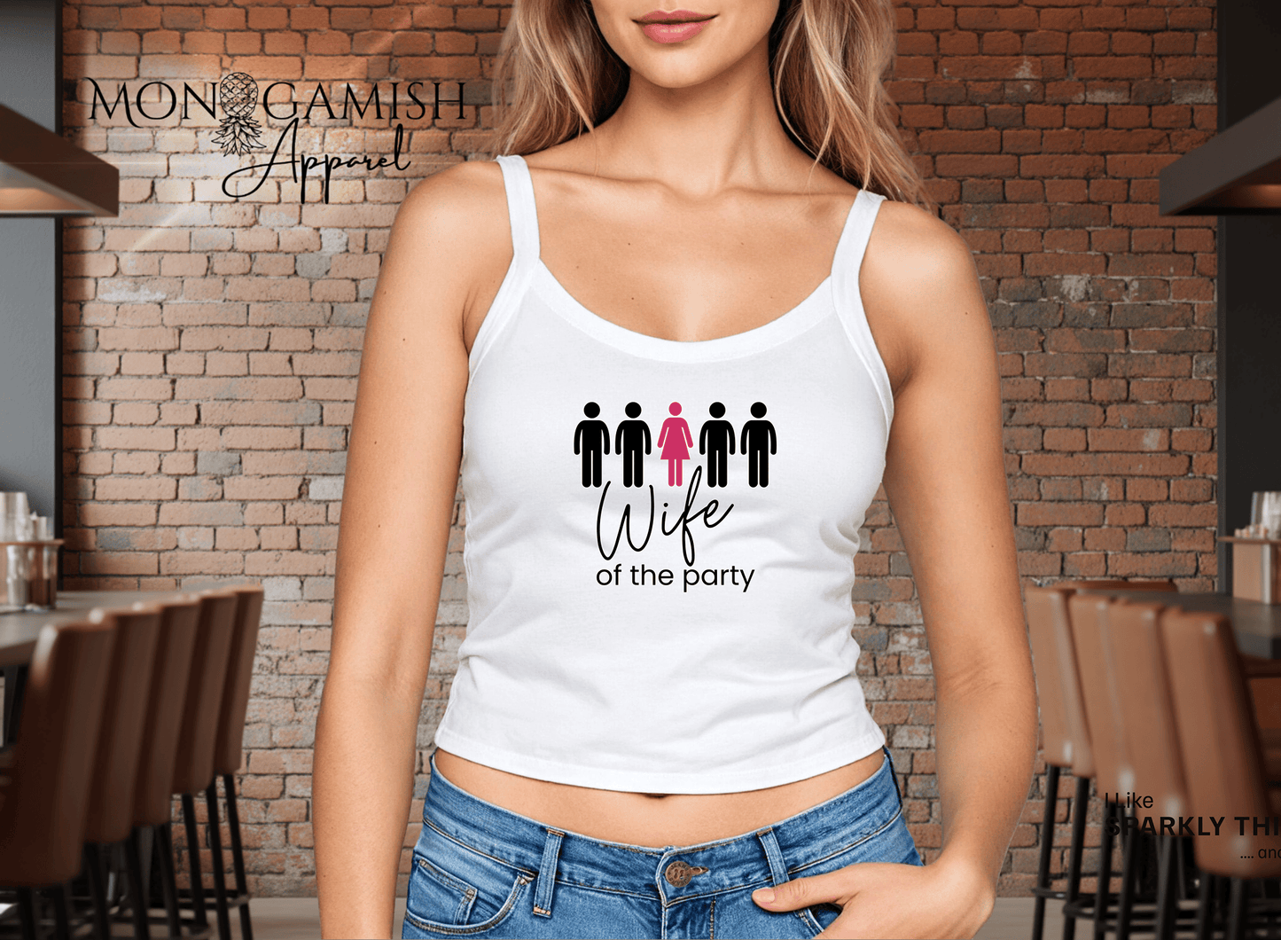 Wife of the Party Crop Tank